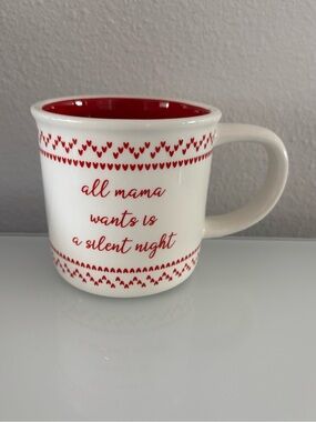 Celebrate It Christmas Mug All Mama Wants is a Silent Night 16 oz Coffee Tea